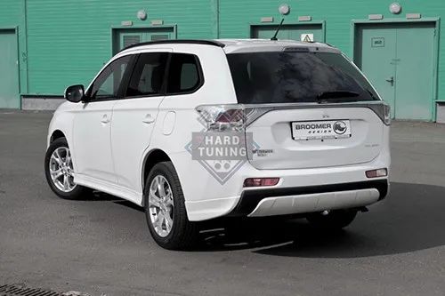 Накладки на пороги Mitsubishi Outlander (3rd gen) (2012-2014) Broomer Design