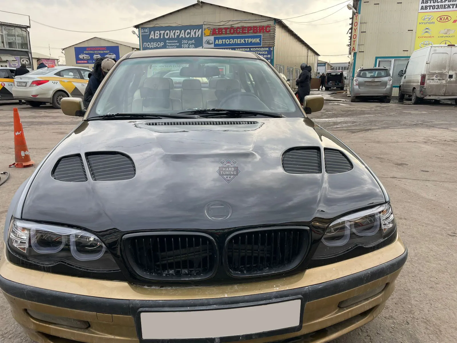 Капот GTR BMW E46 седан (Рест\Дорест)