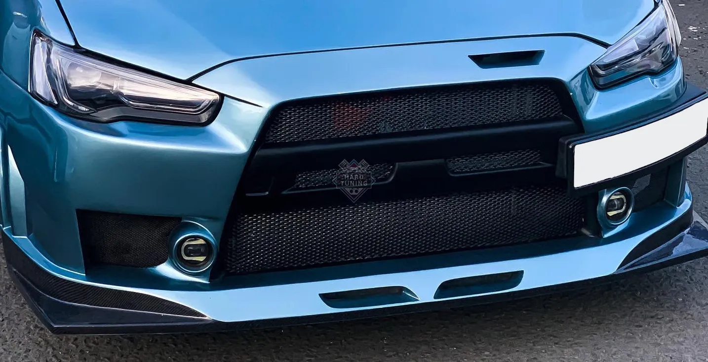 Передние фары DEMON EYE BLACK EDITION Mitsubishi Lancer 10