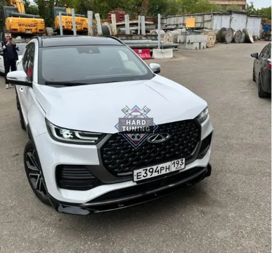 Сплиттер переднего бампера Chery Tiggo 8