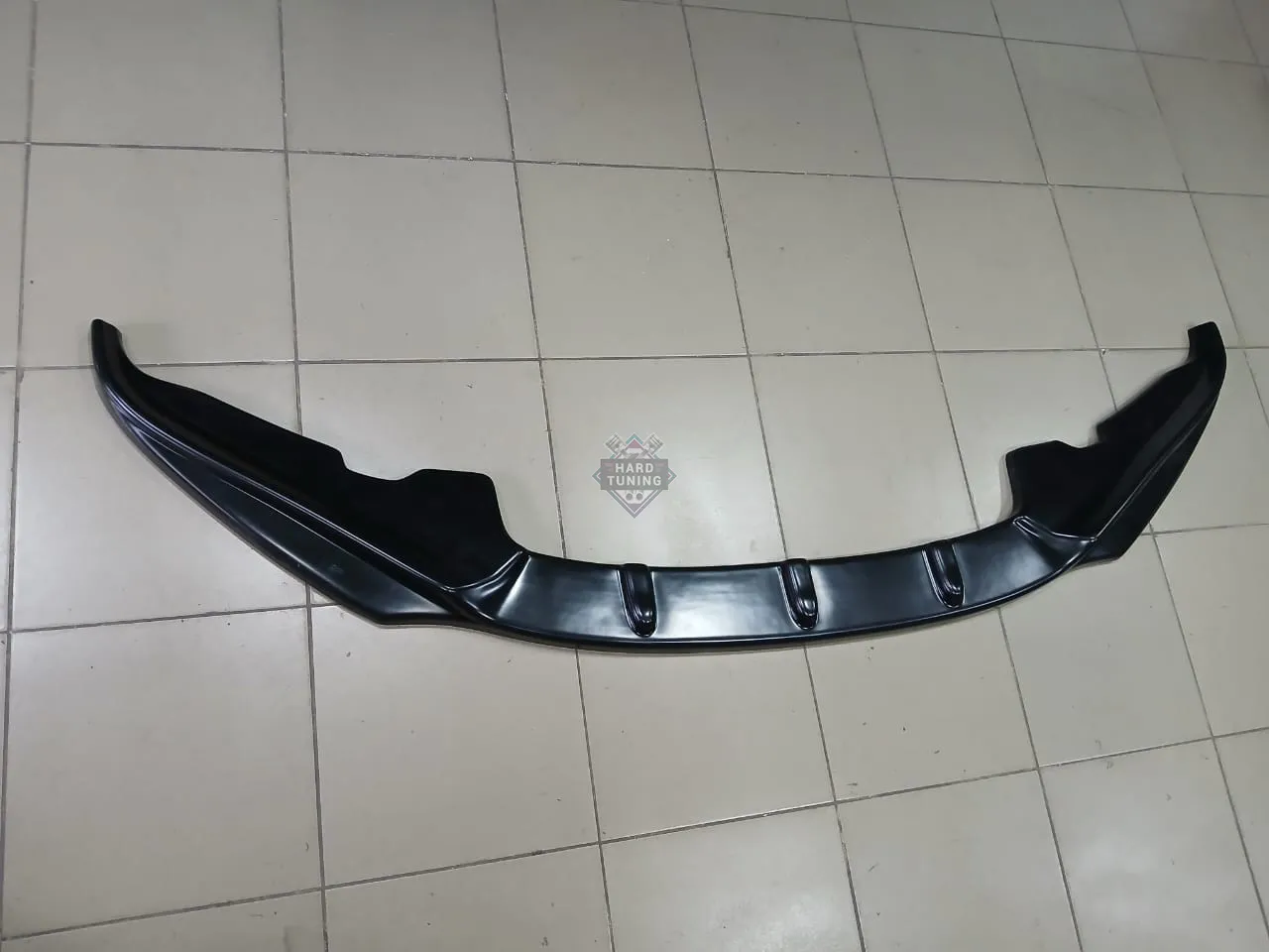 Сплиттер переднего бампера MAXTON Honda Civic 8 5D ABS пластик