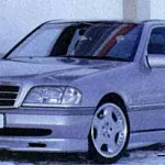 Накладки на пороги RIEGER Mercedes C-Class W202 АБС пластик
