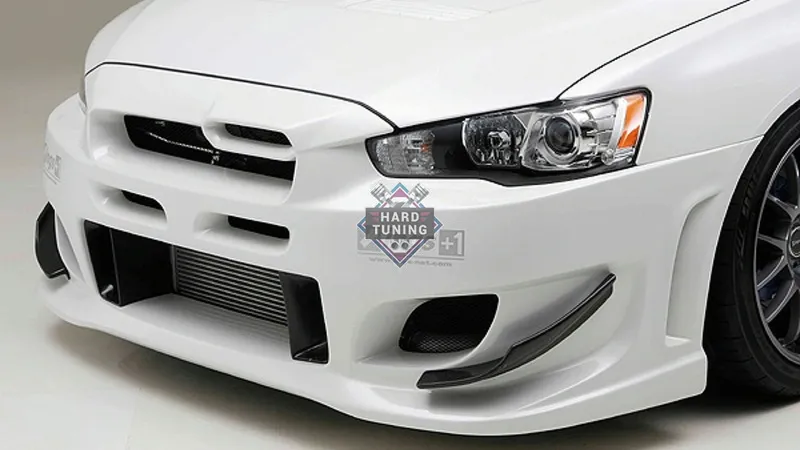 Передний бампер INGS+1 N-SPEC Mitsubishi Lancer 10 (2007-2016)
