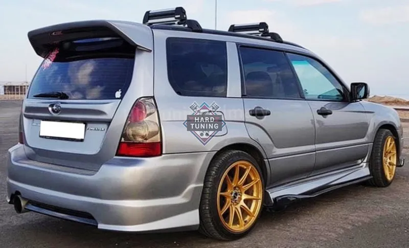 Накладки на пороги AERO Subaru Forester SG Рестайлинг