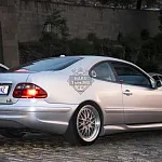 Накладки на пороги AMG CLK 55 Mercedes CLK-Class W208