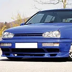 Накладка на передний бампер Rieger Volkswagen Golf 3