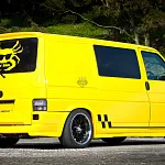 Накладки на пороги с арками PROJEKTZWO короткая база Volkswagen T4