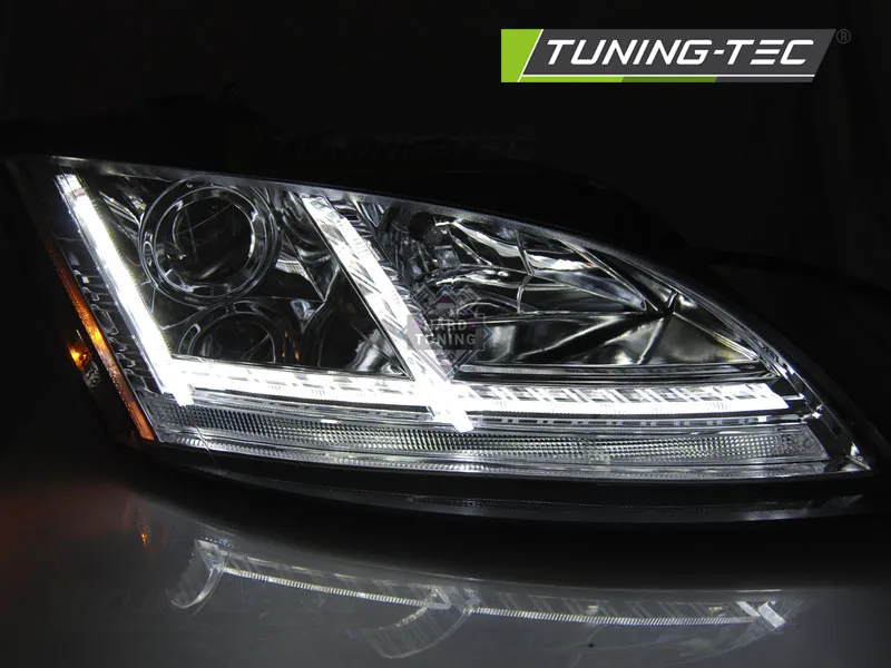 Передние фары AUDI TT 06-10 8J HEADLIGHTS LED SEQ fits хром
