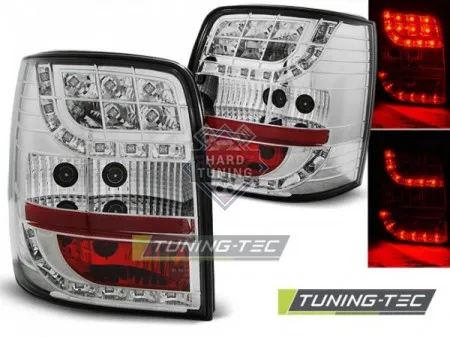 Задние фары VW PASSAT B5 (1996-2000) VARIANT LED TAIL LIGHTS fits хром