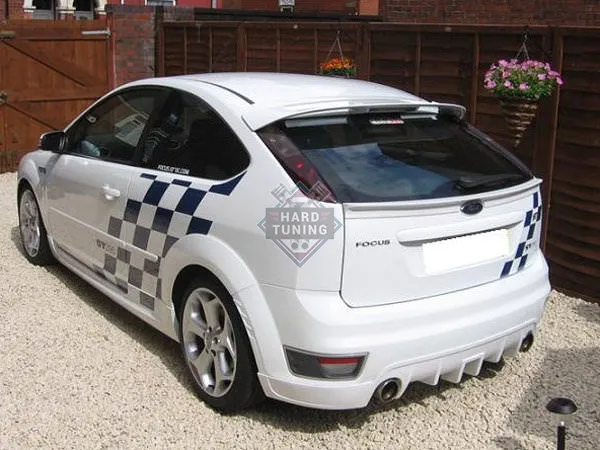 Диффузор заднего бампера SPORT Ford Focus 2 ST 2004-2008 хетчбек