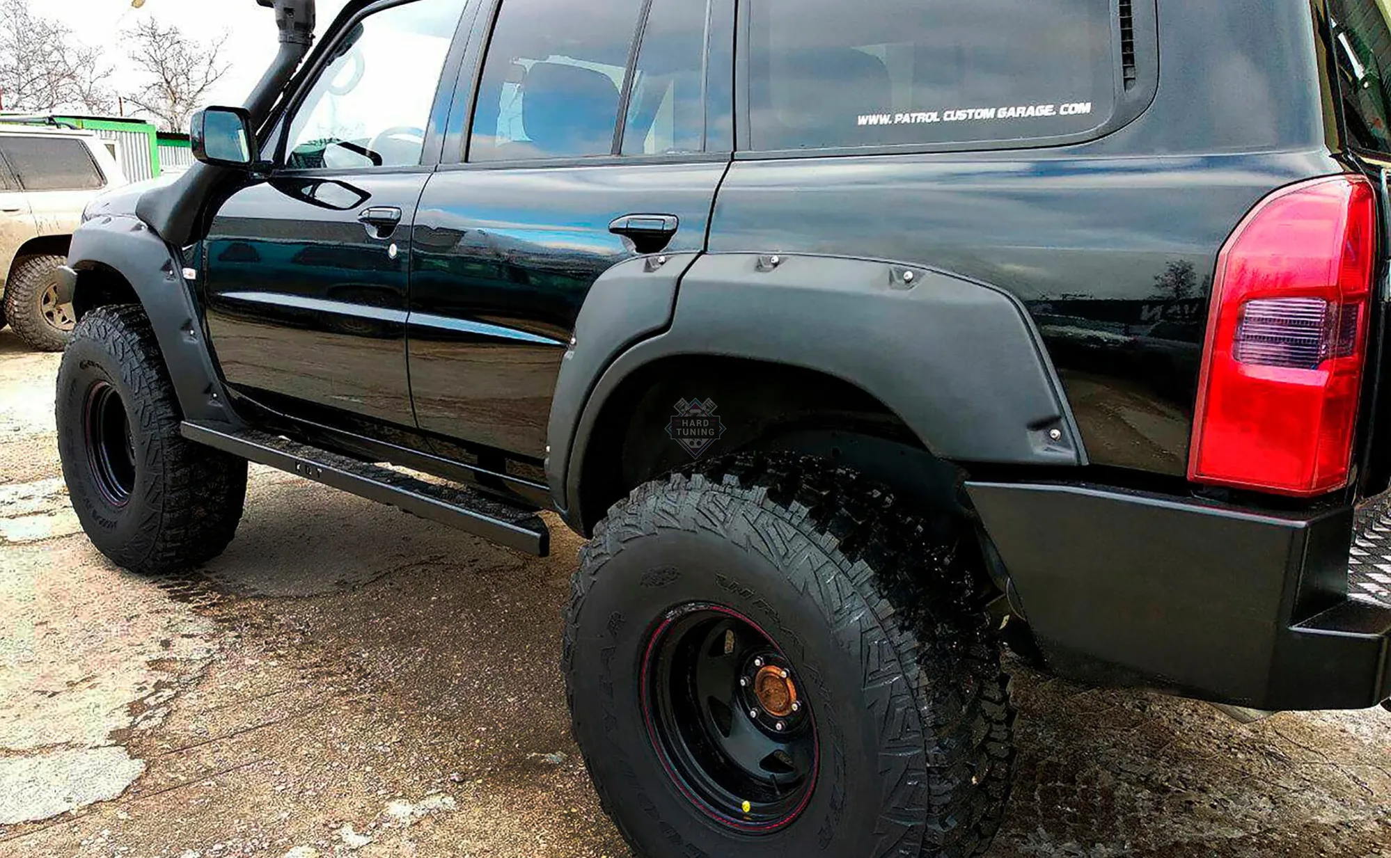 Расширители арок Nissan Patrol Y61 +85ММ (КОМПЛЕКТАЦИЯ ПОД ШНОРКЕЛЬ)