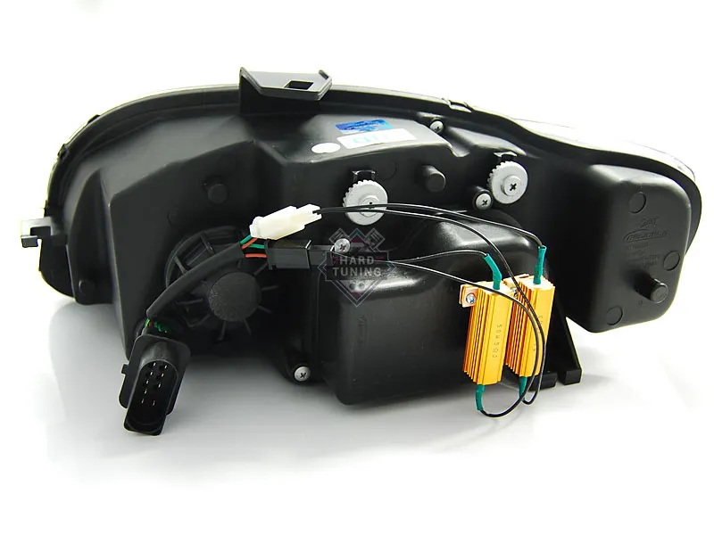 Передние фары AUDI A4 B7 2004-2008 HEADLIGHTS TUBE LIGHT fits хром