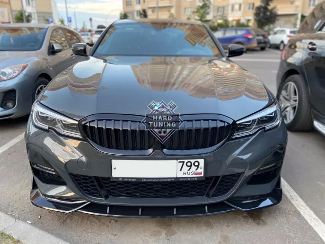 Сплиттер переднего бампера для BMW 3 ER G20