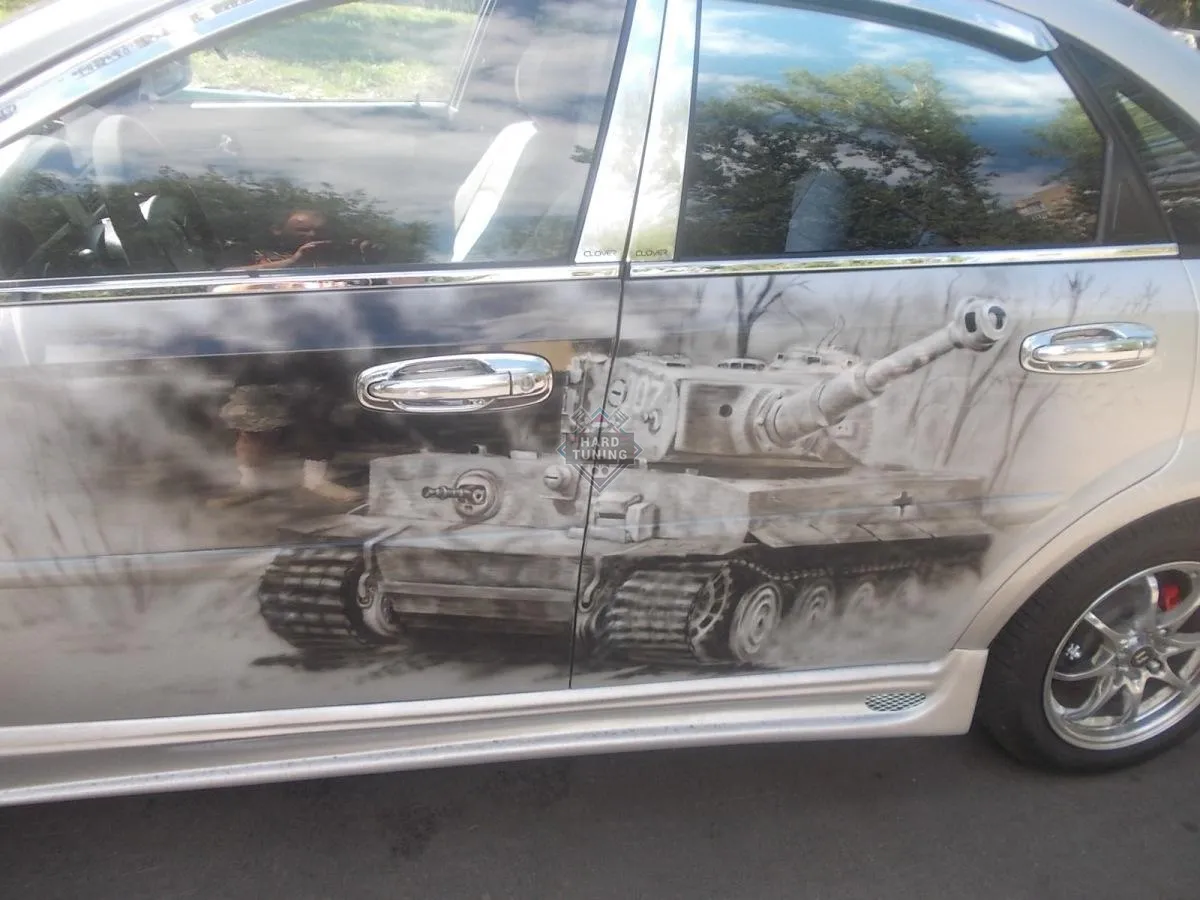 Накладки на пороги Chevrolet Lacetti седан/хетчбек