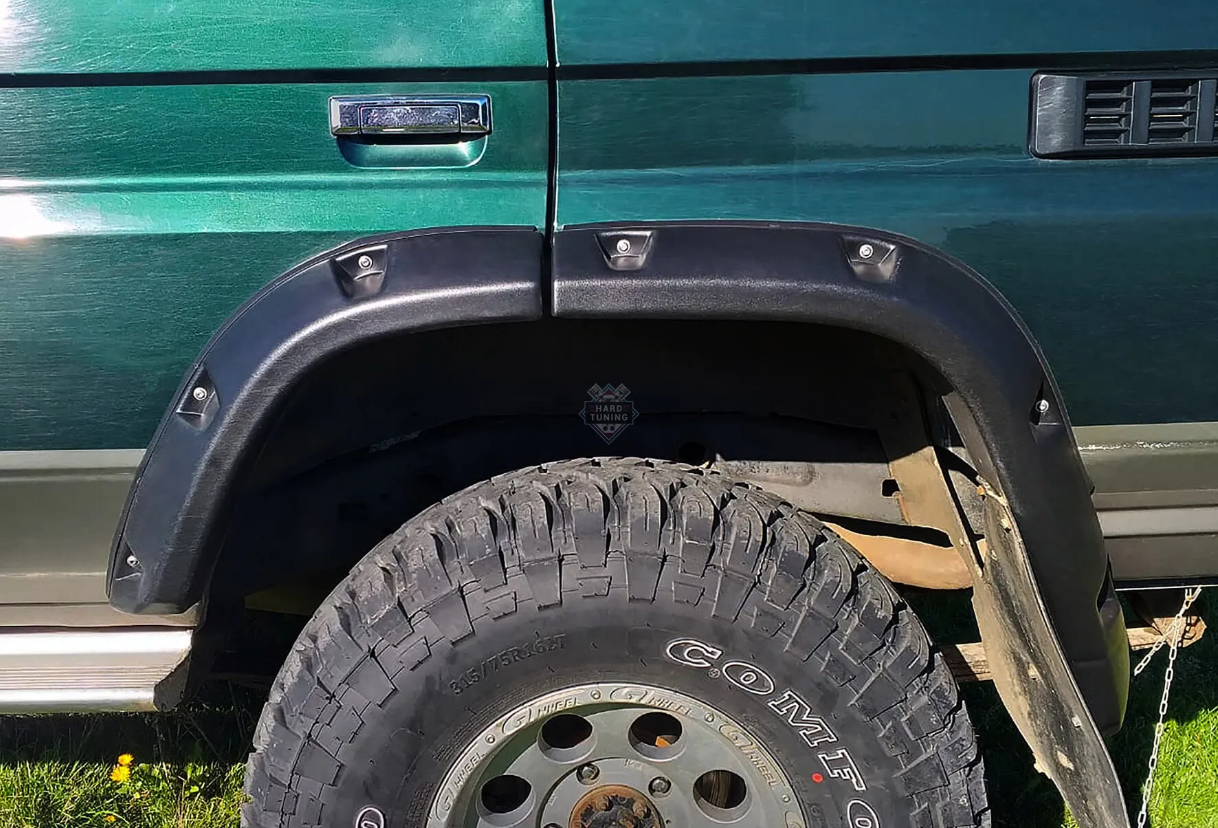 Расширители арок +80мм Toyota Land Cruiser 77