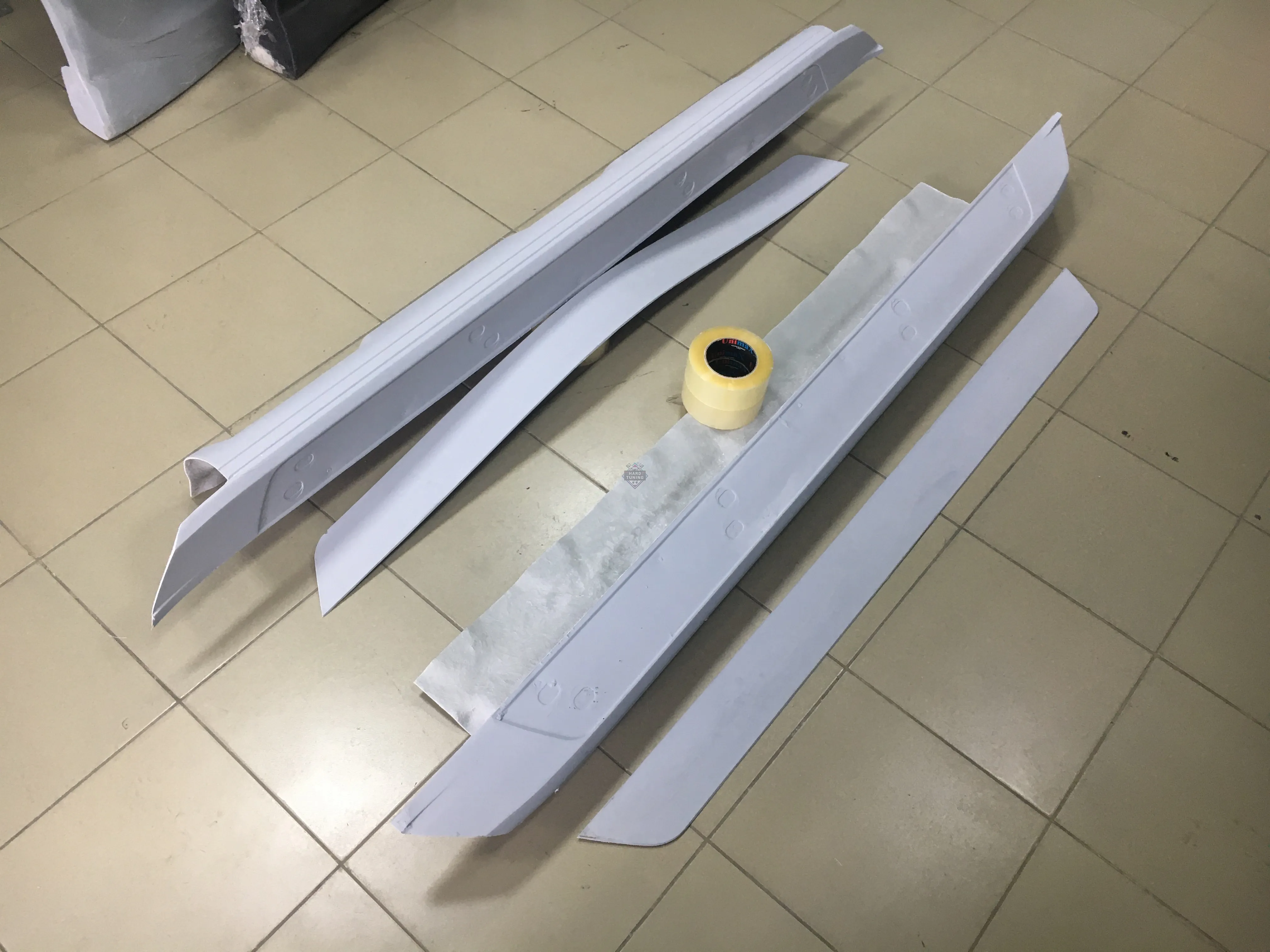 Накладки на пороги AERO BMW X5 E53
