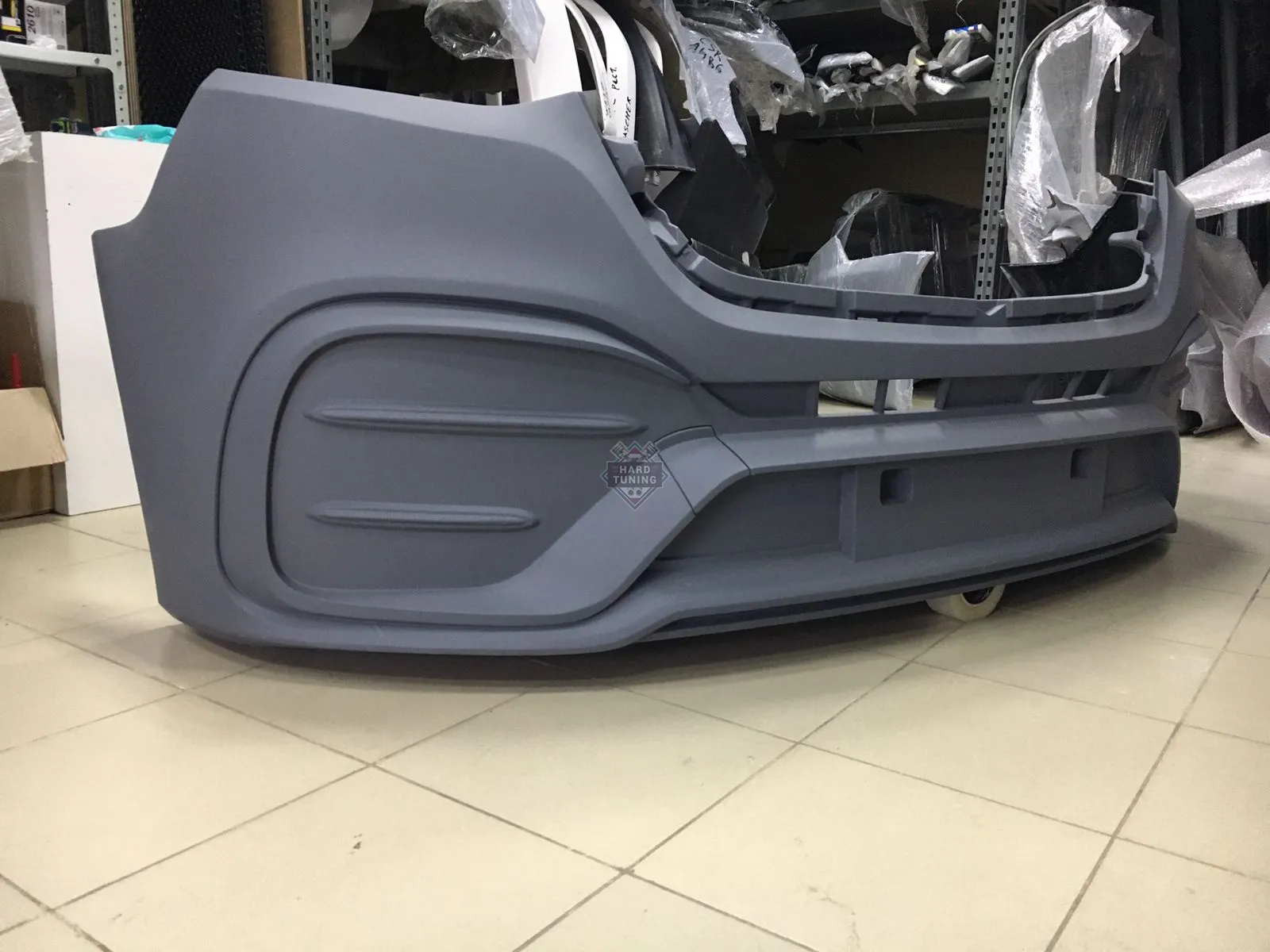 Передний бампер AMG HT Mercedes Sprinter W907 2018+ АБС ПЛАСТИК