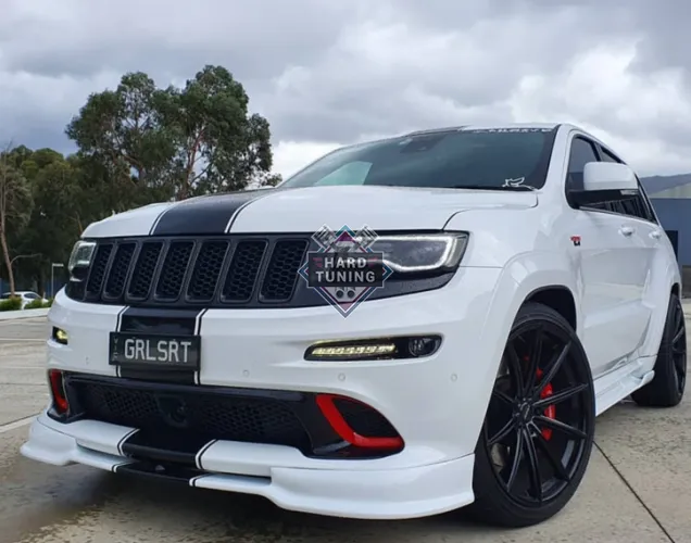 Сплиттер переднего бампера DS Jeep Grand Cherokee WK2