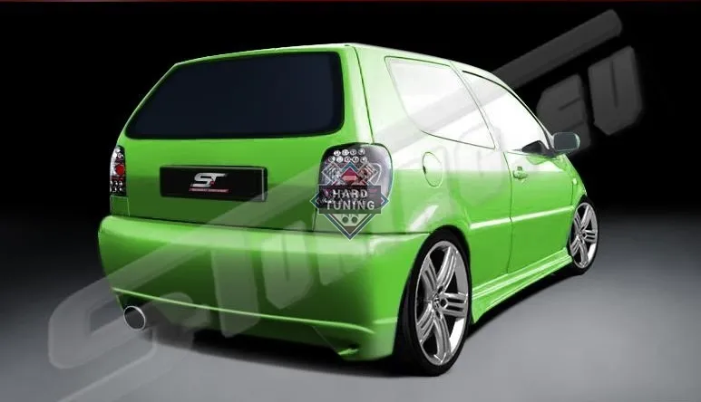Задний бампер Hard Volkswagen Polo 6N