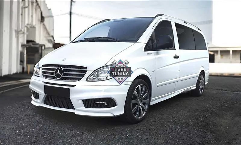 Обвес HT Mercedes Vito/Viano (W639) дорестайл (пороги 241см / 264см)