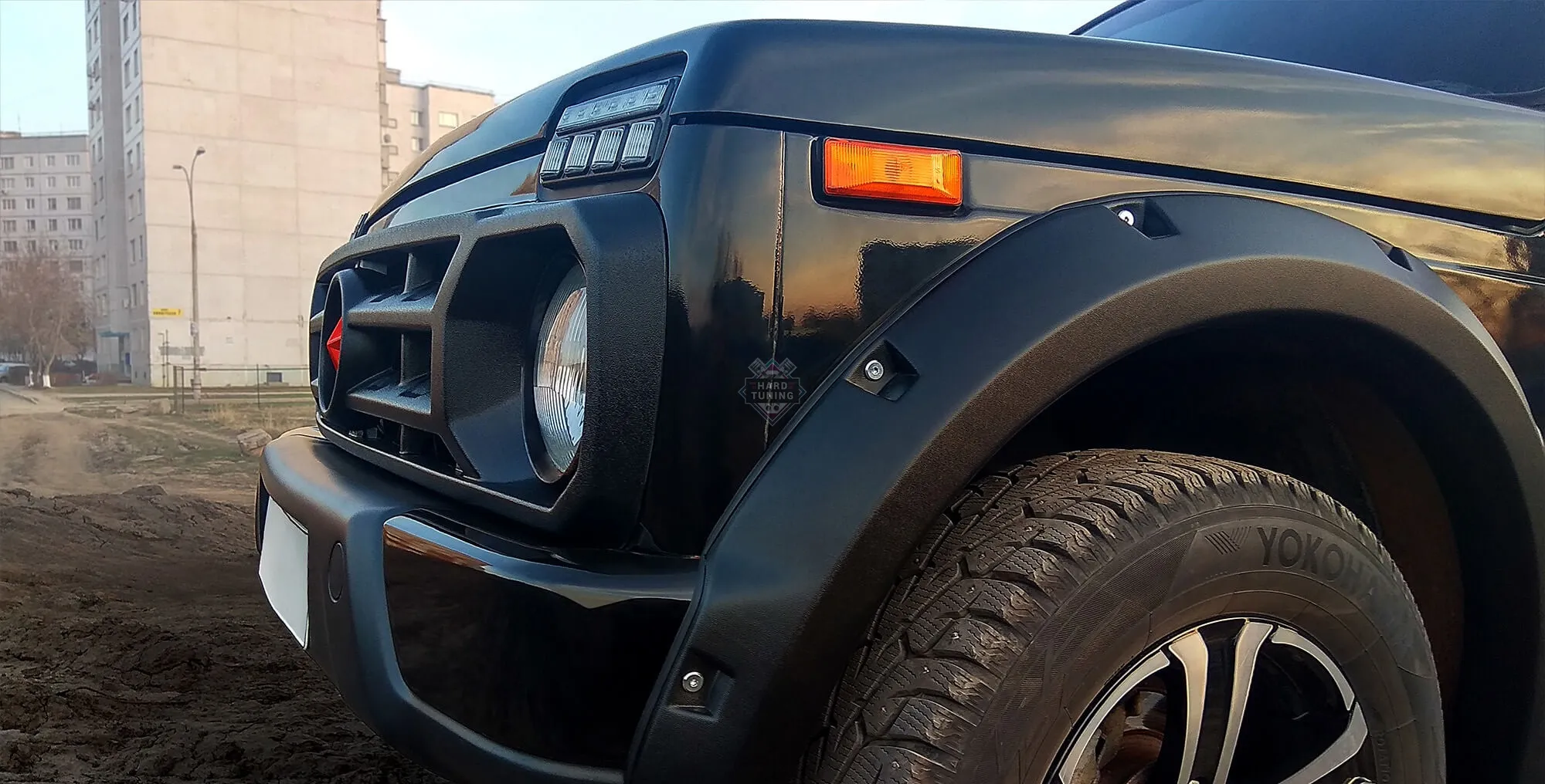 Расширители арок +40мм Lada Niva 4x4 Urban 3D (трехдверный)