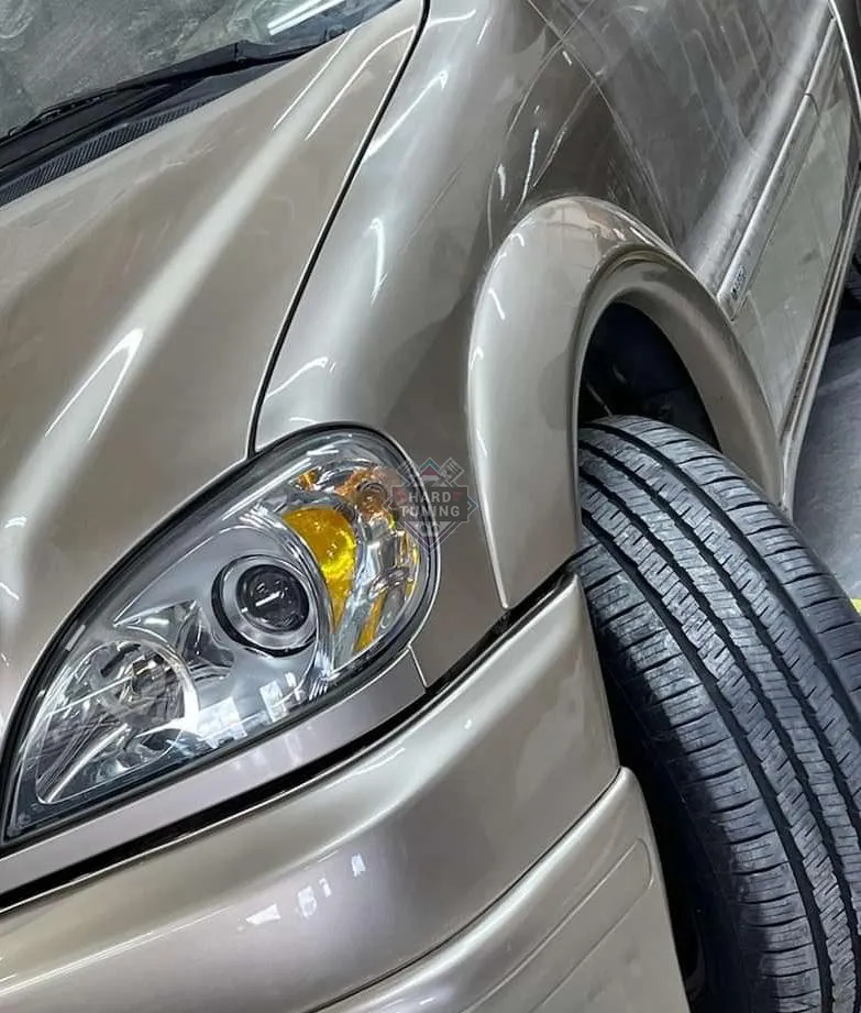 Расширители колесных арок Brabus style Mercedes M-Klasse (W163)