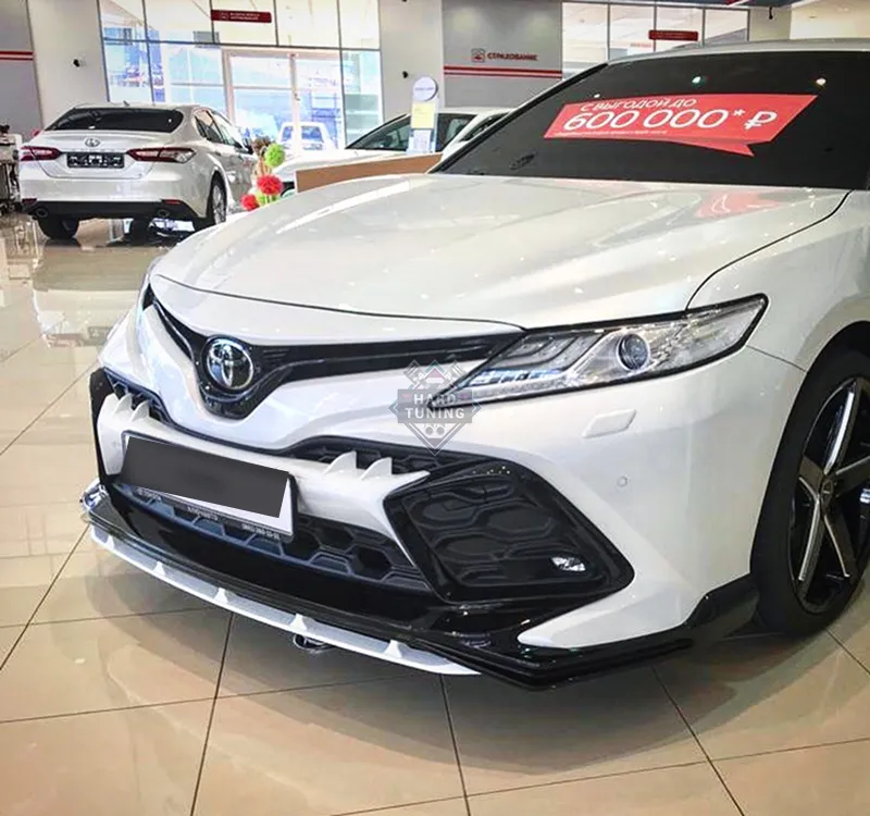 Накладка на передний бампер HEMMES Toyota Camry XV70