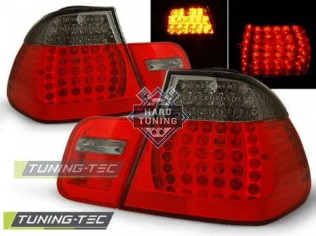 Задние фары BMW E46 (2001-2005) SEDAN LED TAIL LIGHTS fits красно-тонированные