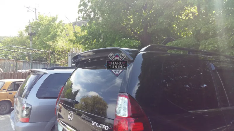 Спойлер без стоп-сигнала Toyota Land Cruiser Prado 120