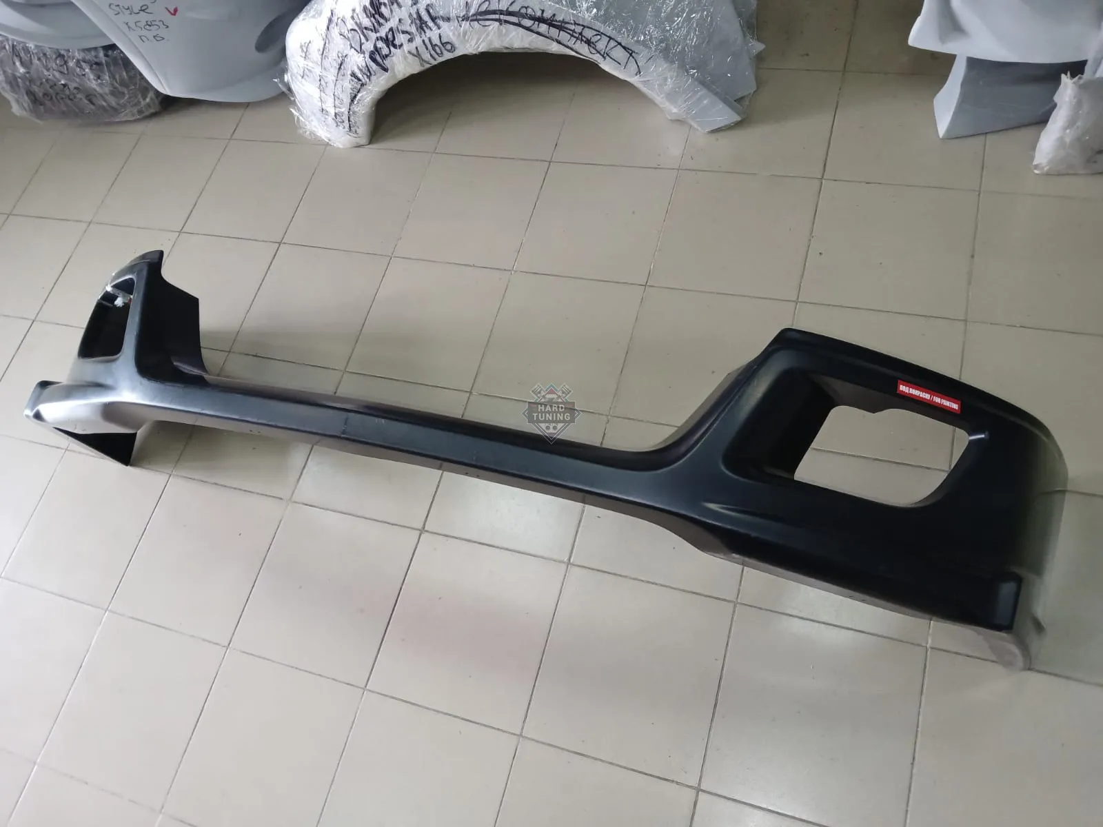 Накладка на передний бампер MUGEN-STYLE Honda Accord 8 (2008-2010) ABS пластик