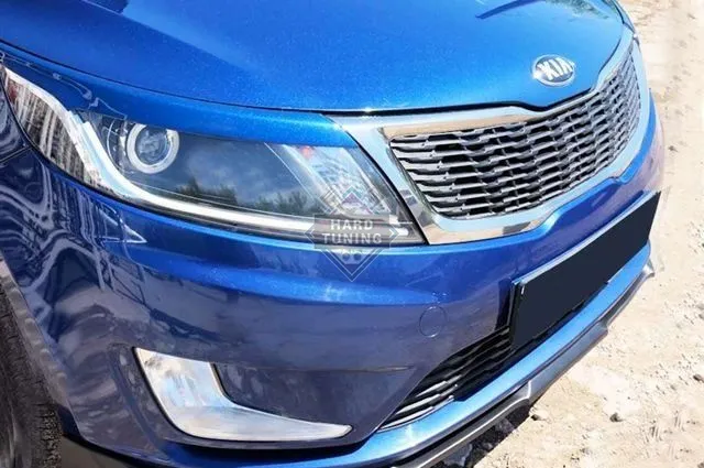Накладки на фары KIA Rio 3 2011-2015