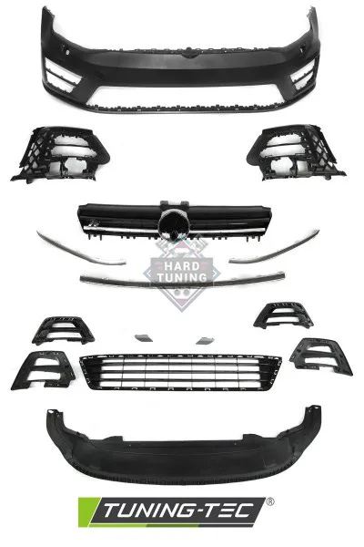 Бампер передний для VOLKSWAGEN Golf 7 (13-17), R Look
