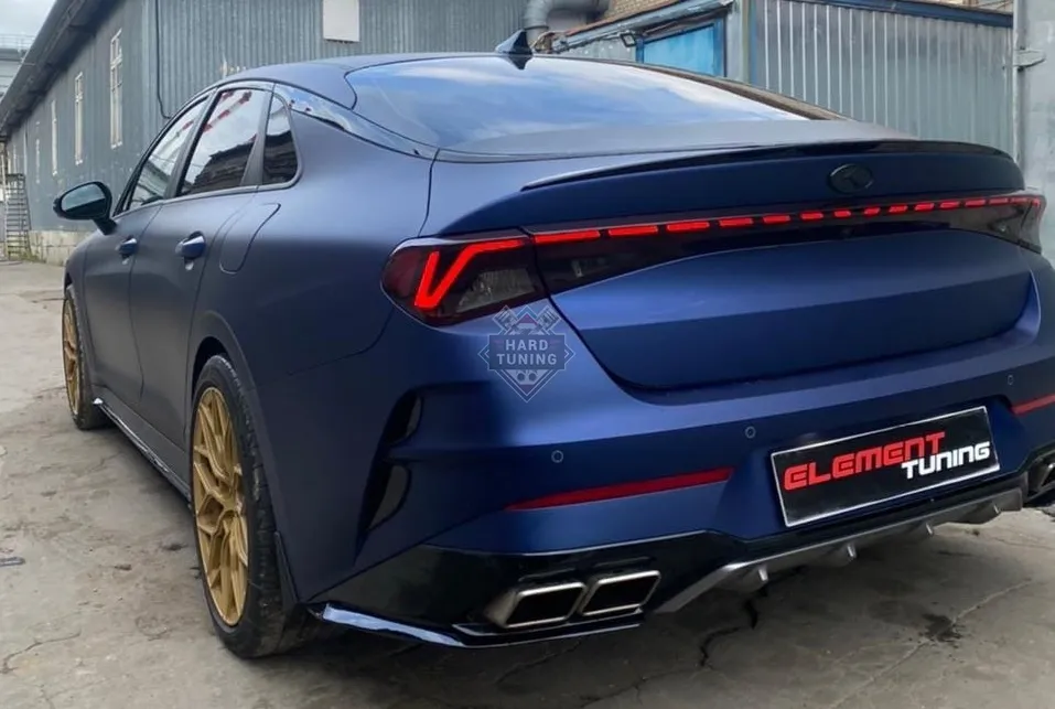 Спойлер лип - тонкий KIA K5