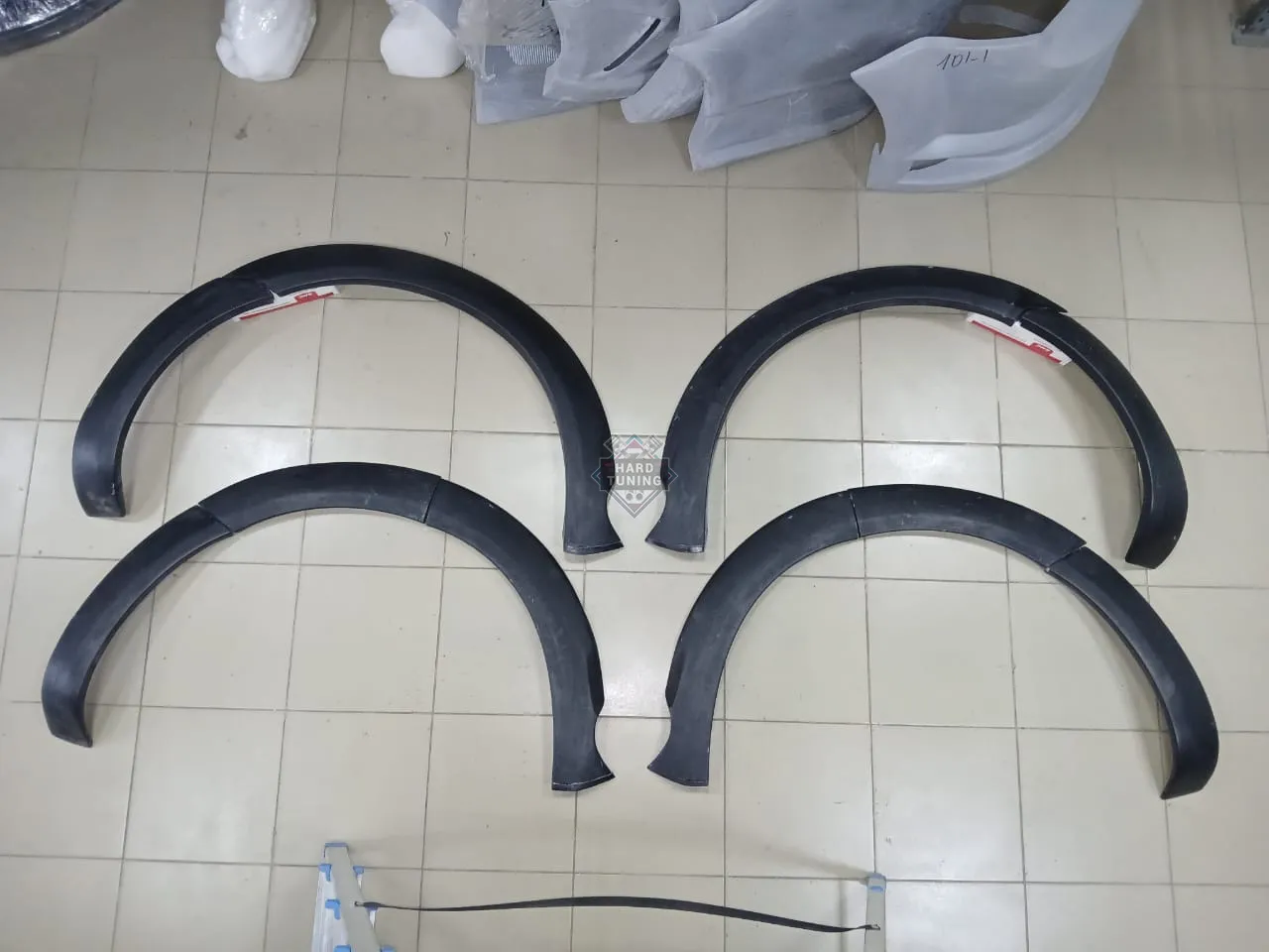 Расширители арок INDIVIDUAL VW Touareg 7L+30мм рестайлинг