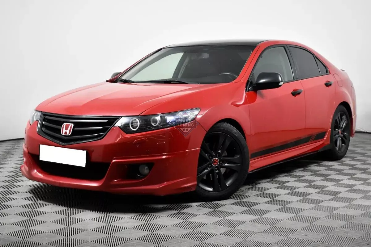 Накладка на передний бампер MUGEN Honda Accord 8 (2008-2011) стеклопластик