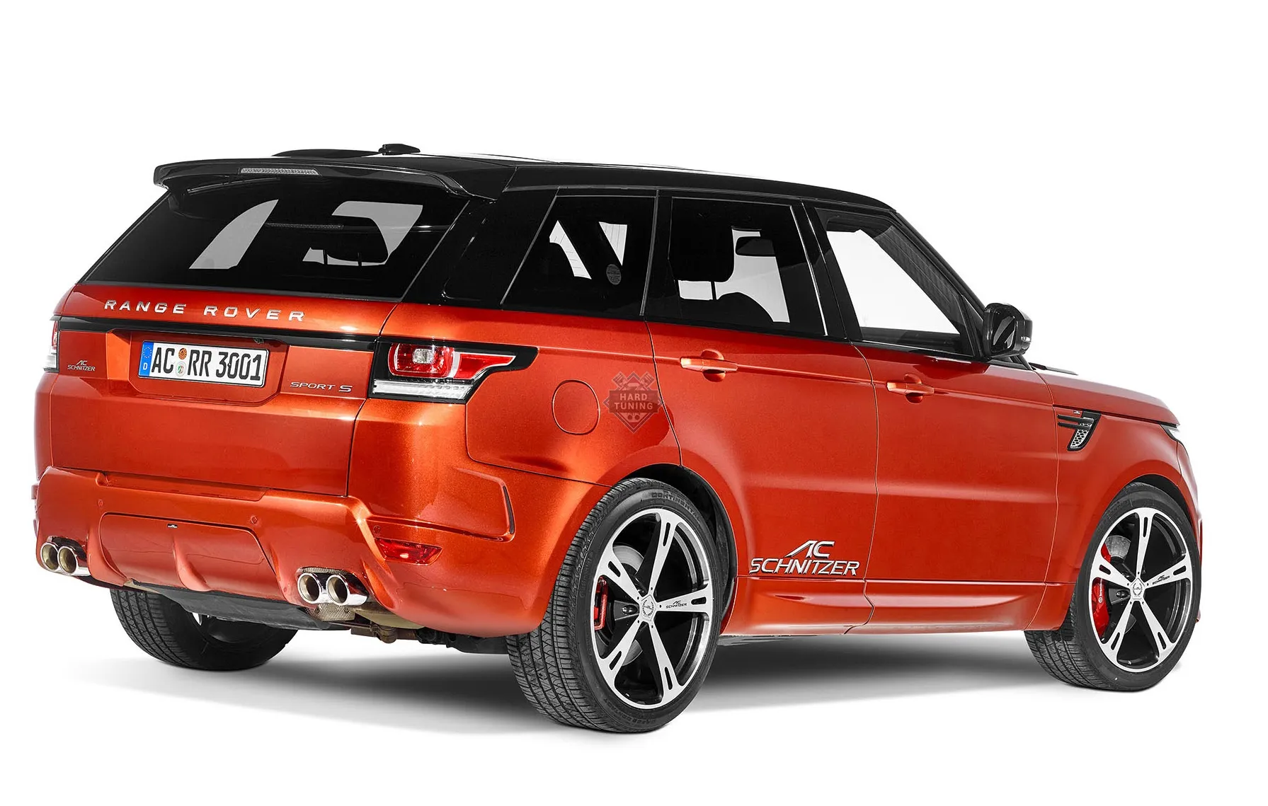 Задний бампер AC SCHNITZER Range Rover Sport 2 (L494) 2013-2017 дорестайлинг