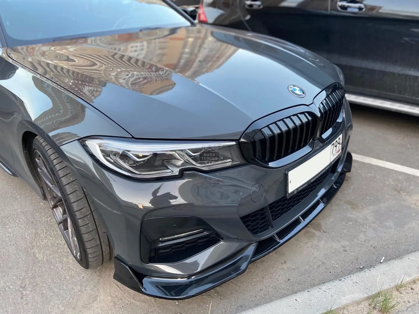 Сплиттер переднего бампера для BMW 3 ER G20