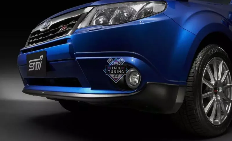 Накладка на передний бампер STI Subaru Forester 3 SH