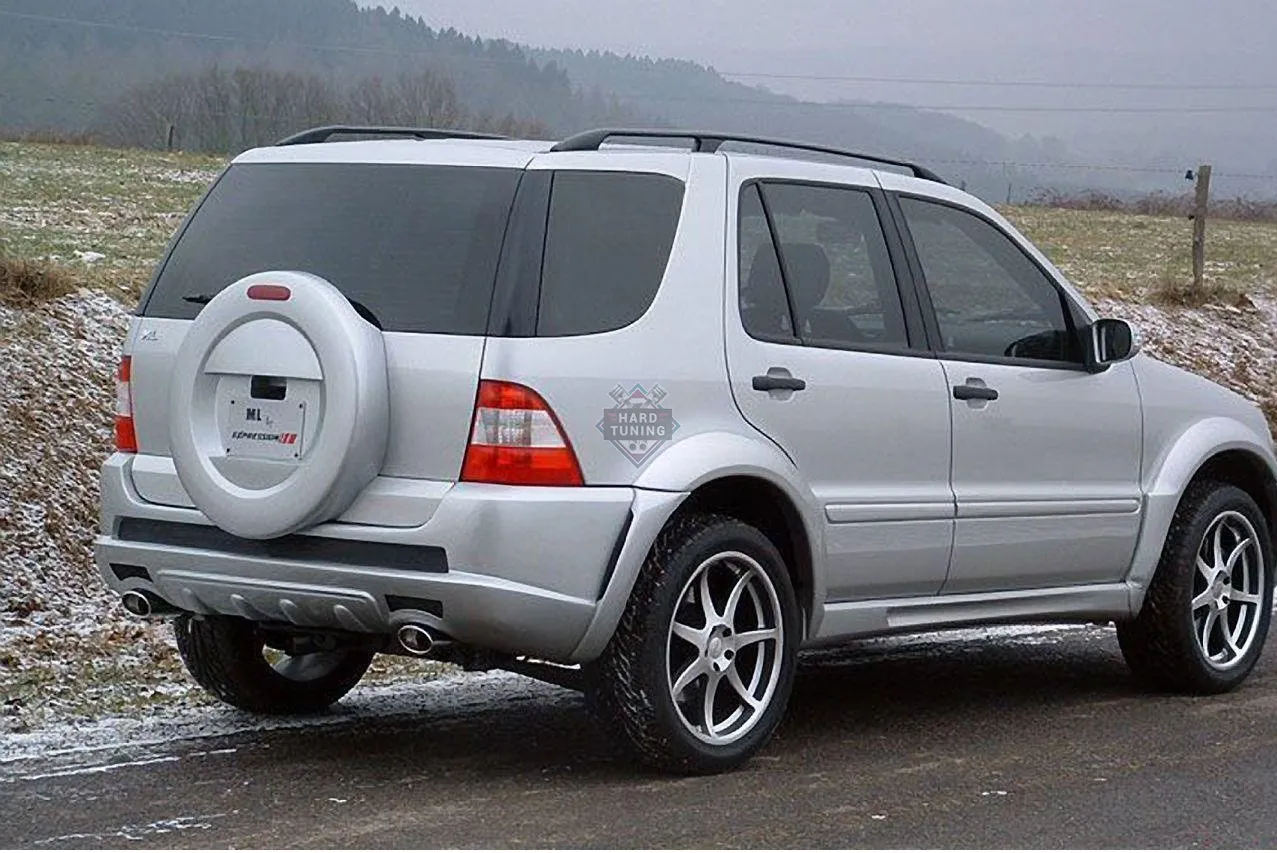 Расширители колесных арок EGR (8 частей) Mercedes M-Klasse (W163)