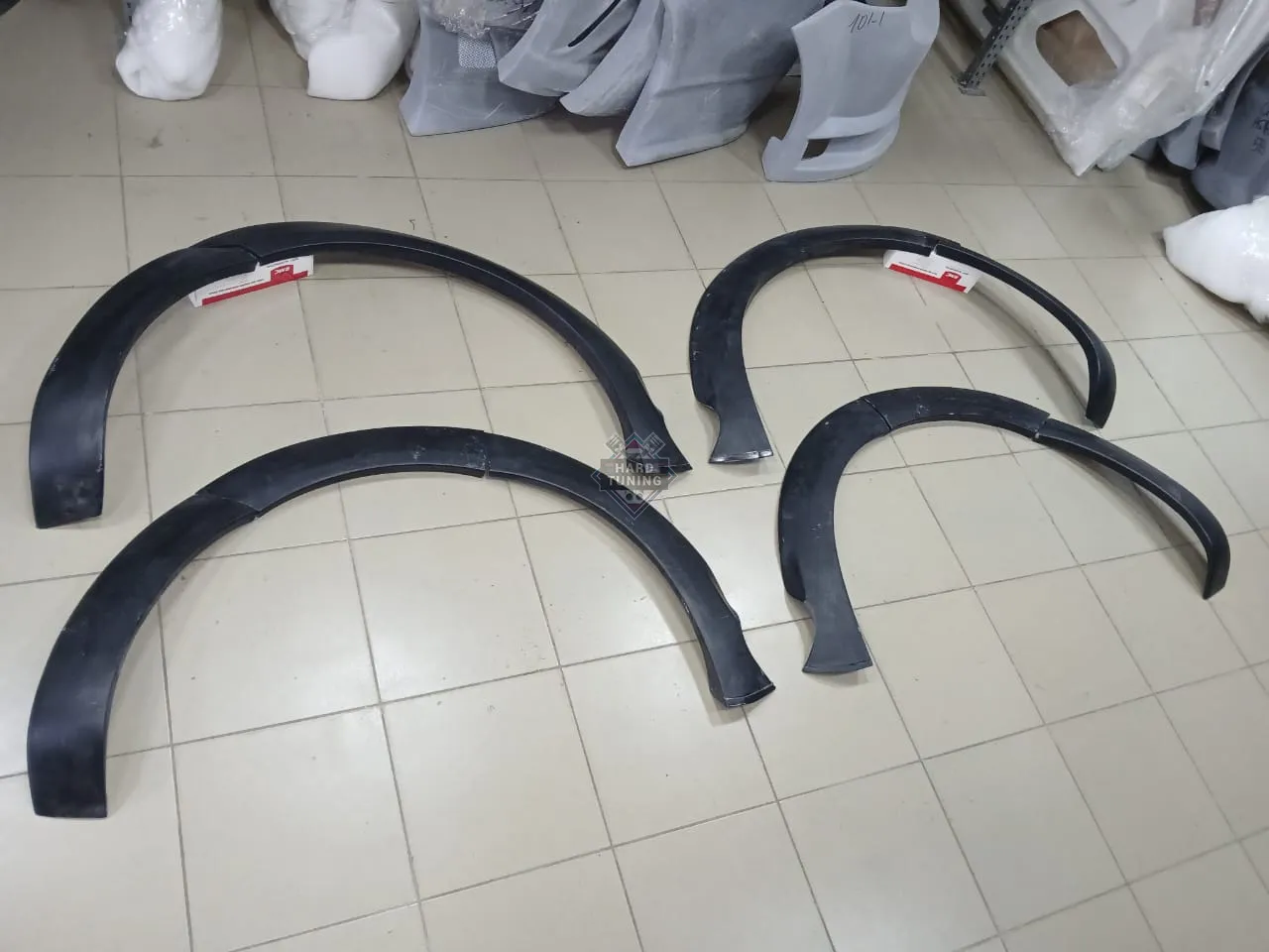 Расширители арок INDIVIDUAL VW Touareg 7L+30мм рестайлинг