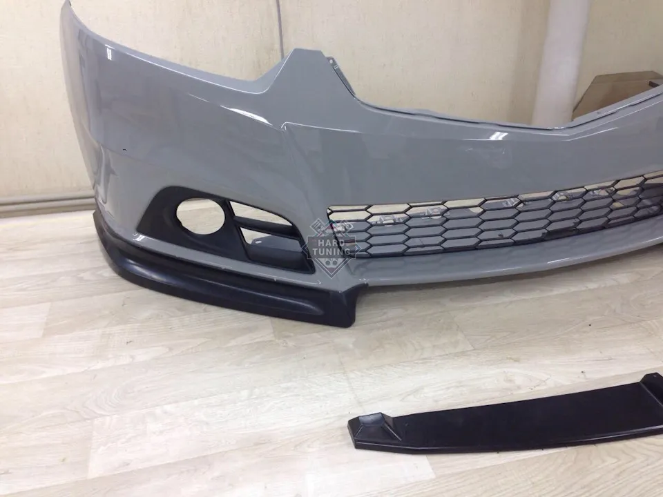 Накладка на передний бампер MODULO Honda Accord 8 (2008-2013) ABS пластик