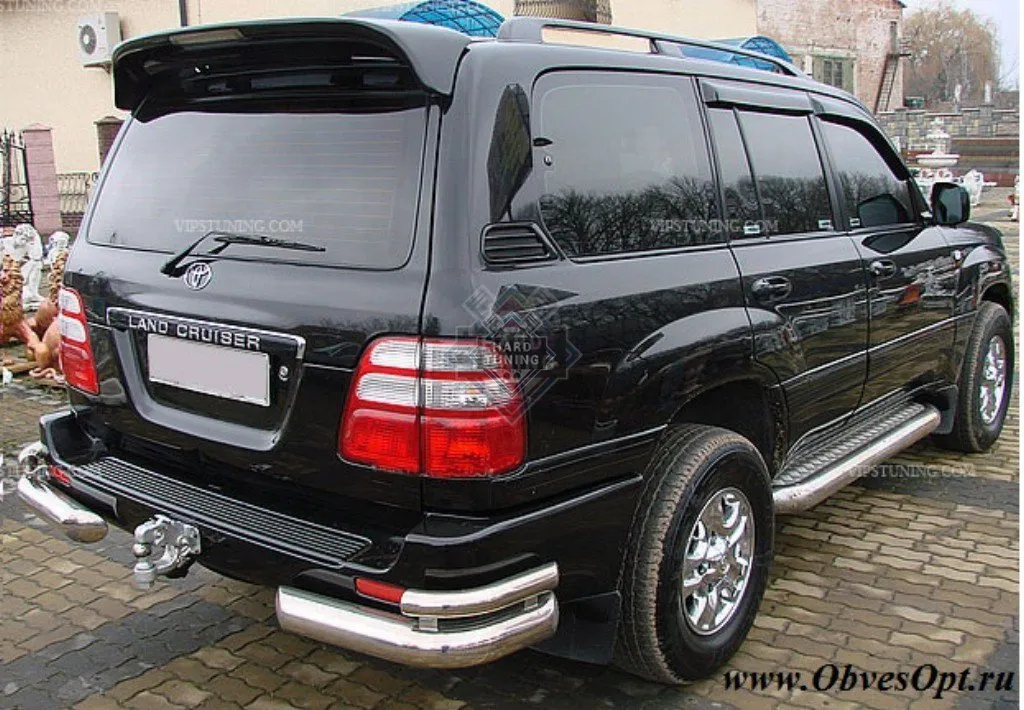 Спойлер на 5 дверь Land Cruiser 100 стеклопластик
