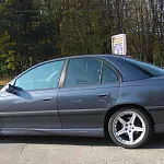 Накладки на пороги STEINMETZ Opel Omega B