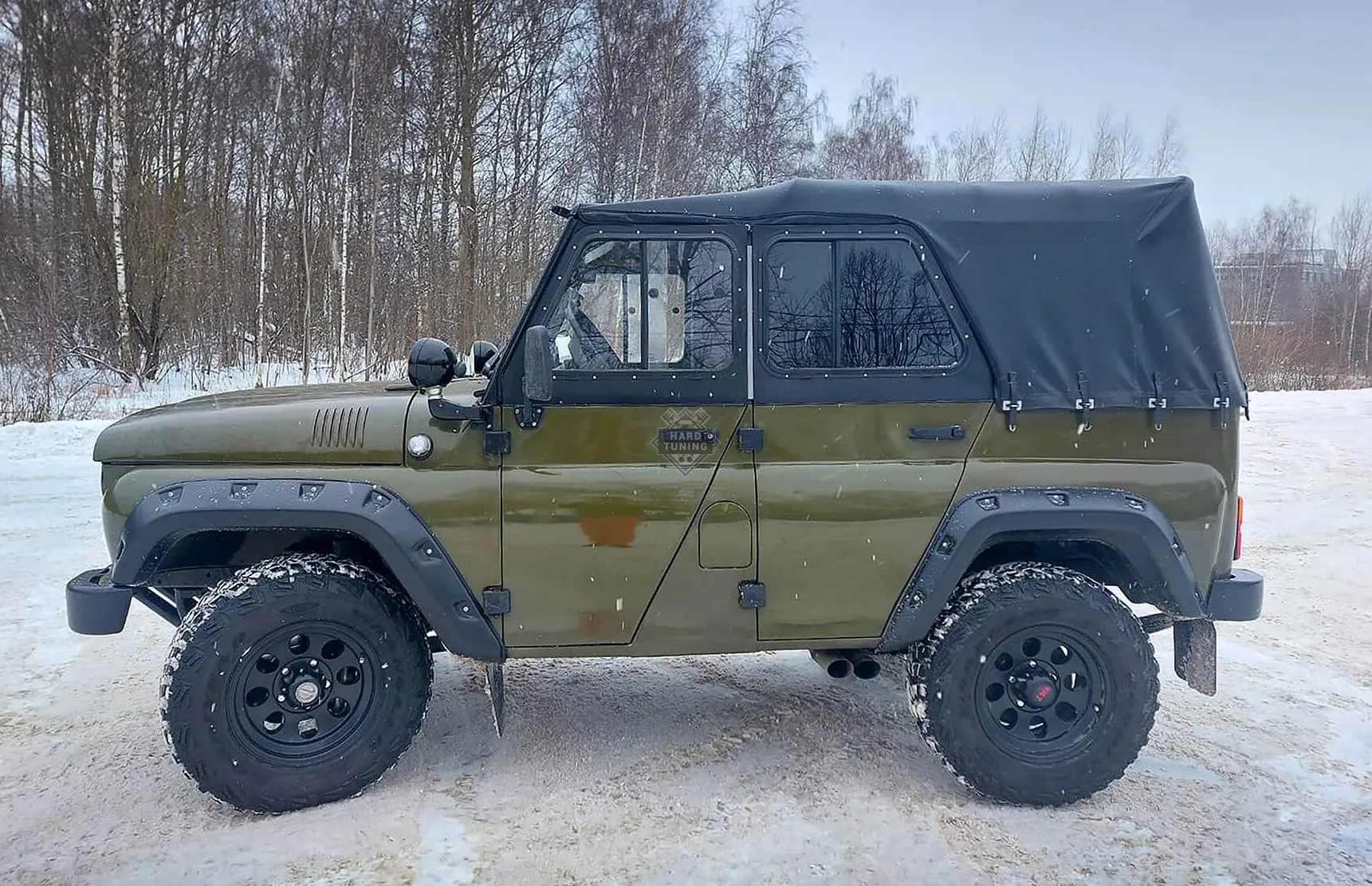 РАСШИРИТЕЛИ АРОК УАЗ Hunter +60мм