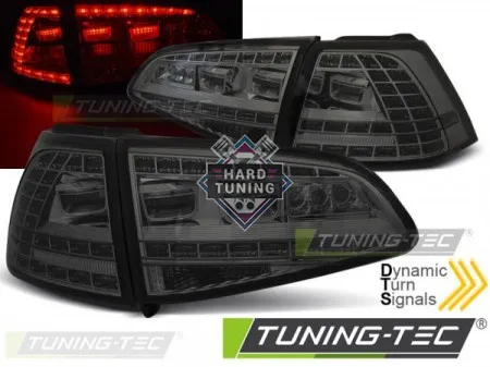 Задние фонари VW GOLF 7 (2012-2017) LED TAIL LIGHTS SPORT SEQ fits тонированные