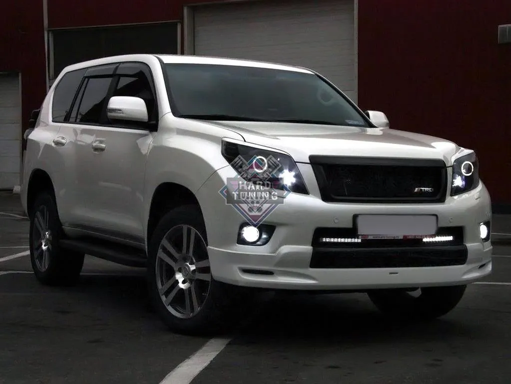 Юбка переднего бампера Toyota LC 150 PRADO LX-Mode