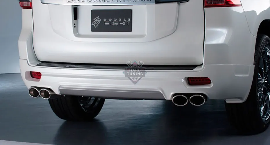 Накладка на задний бампер Double Eight Toyota Land Cruiser Prado 150