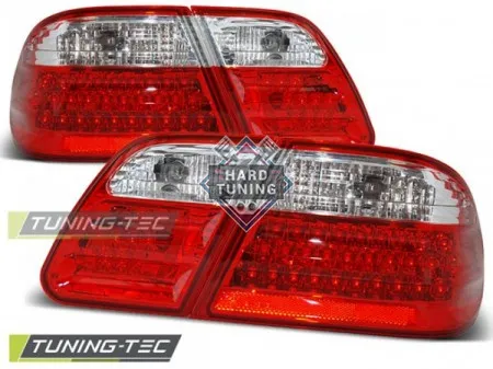 Задние фонари Mercedes W210 (1995-2002) LED красно-белые