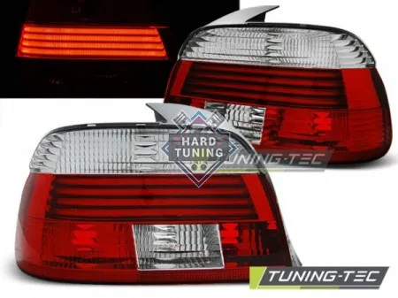 Задние фары BMW E39 (2000-2003) LED TAIL LIGHTS fits красно-белые