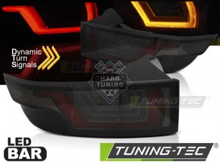 Задние фонари Land Rover Range Rover Evoque (2011-2018) Black LED красно-тонированные
